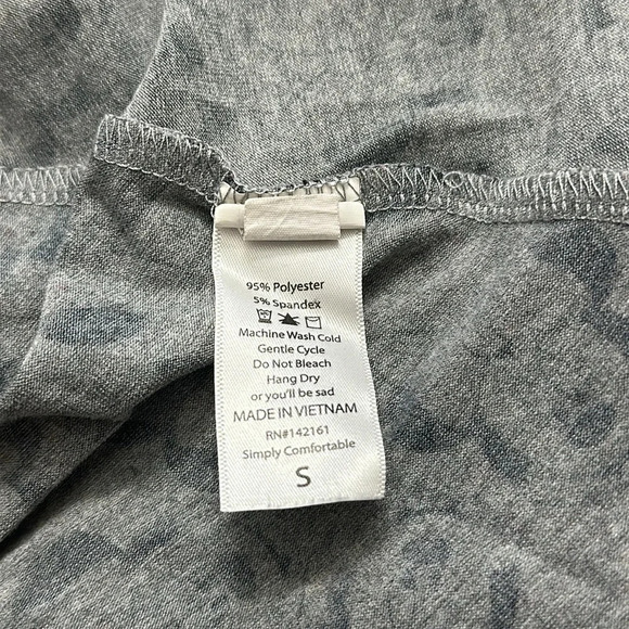 LulaRoe Minnie Mouse Flowy Midi Dress Short Sleeve Womens Size Small - Picture 9 of 9